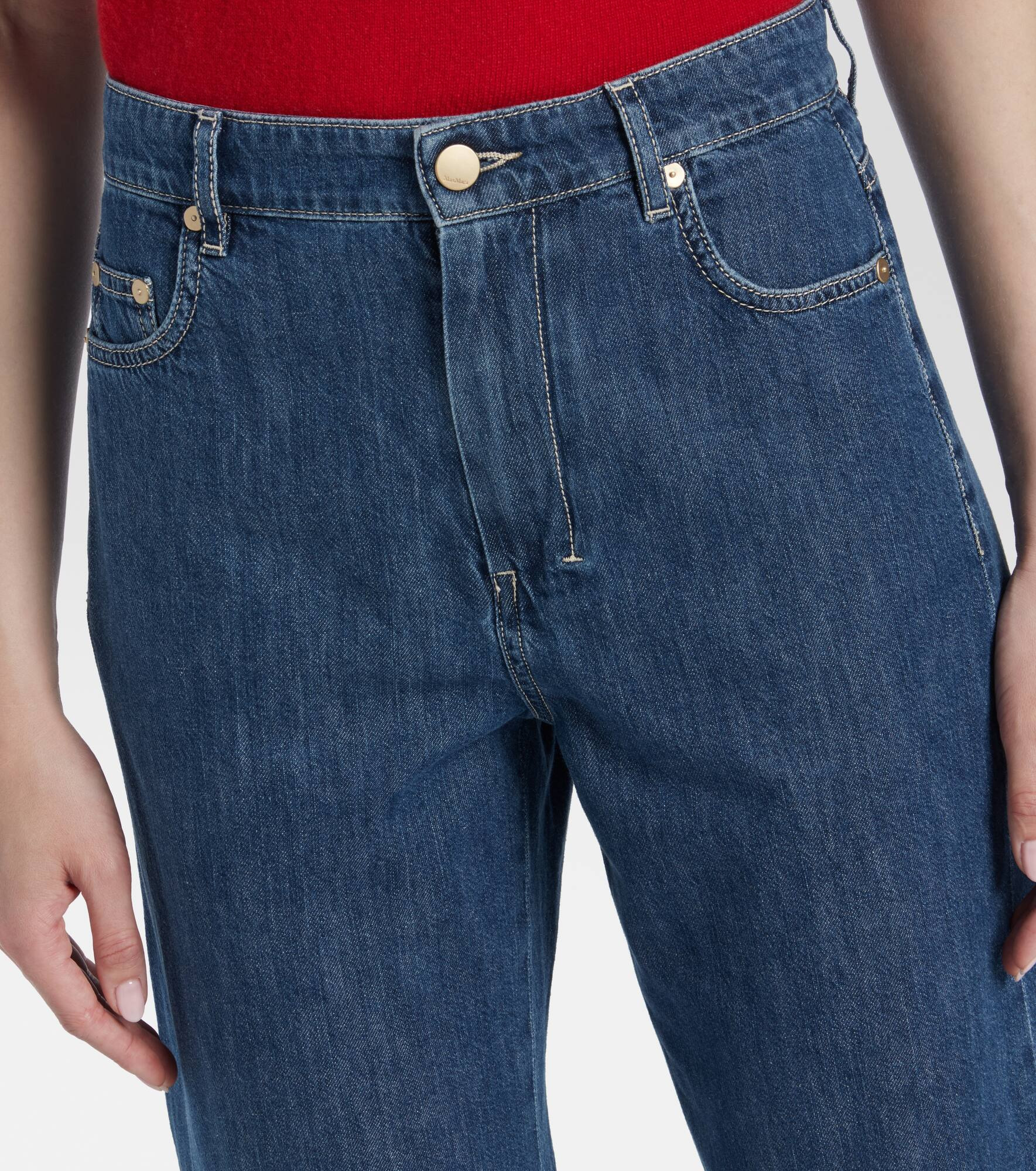 Eles mid-rise wide-leg jeans - 4