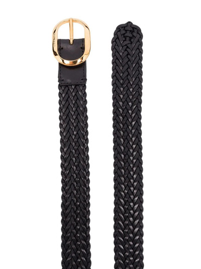 TOM FORD adjustable interwoven-design belt outlook