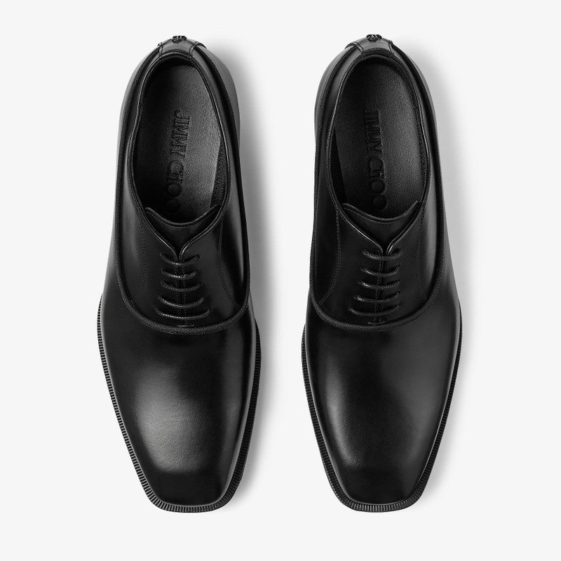 Foxley Oxford Shoe Black Calf Leather Shoes 4