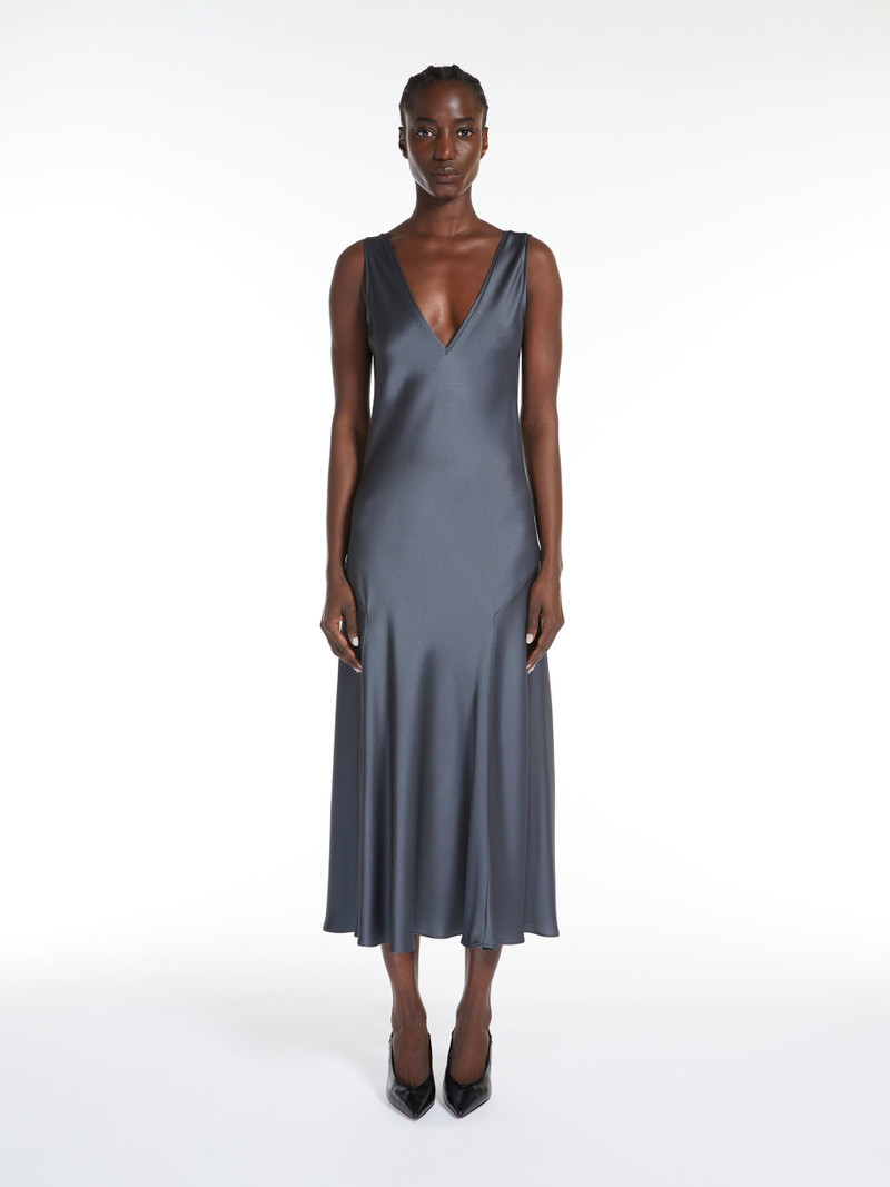 ACQUI Flowing envers satin dress 3