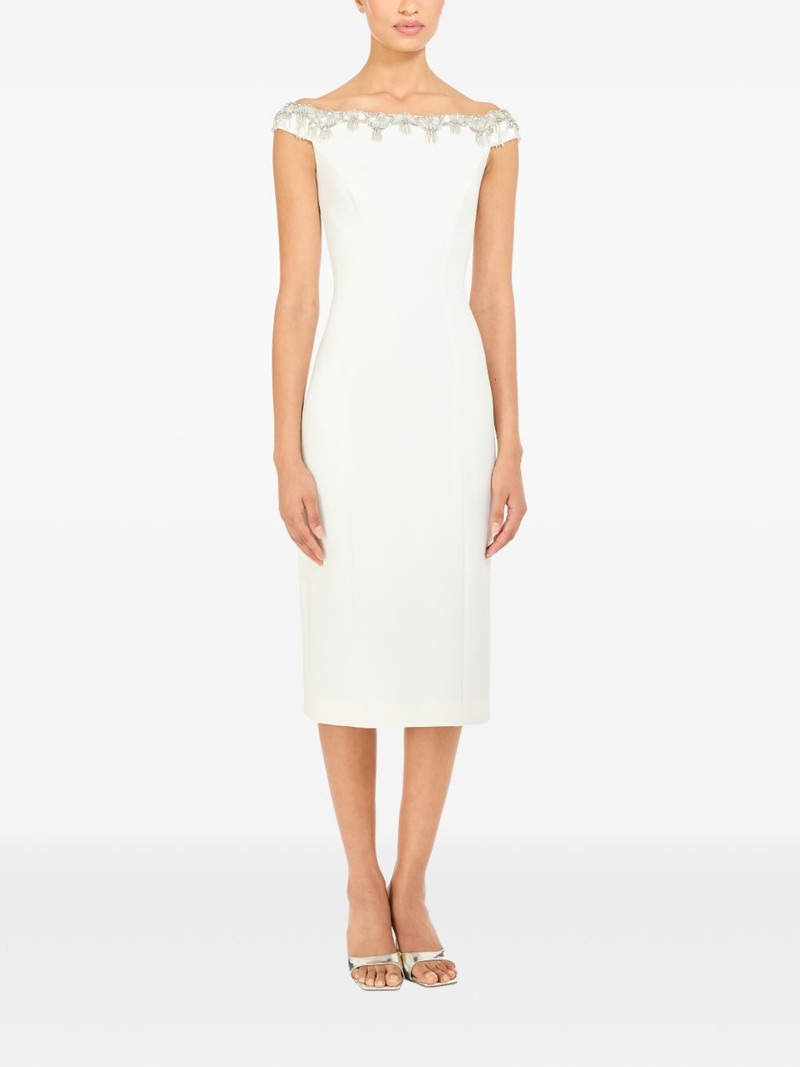 JENNY PACKHAM Valorie off-shoulder midi dress outlook
