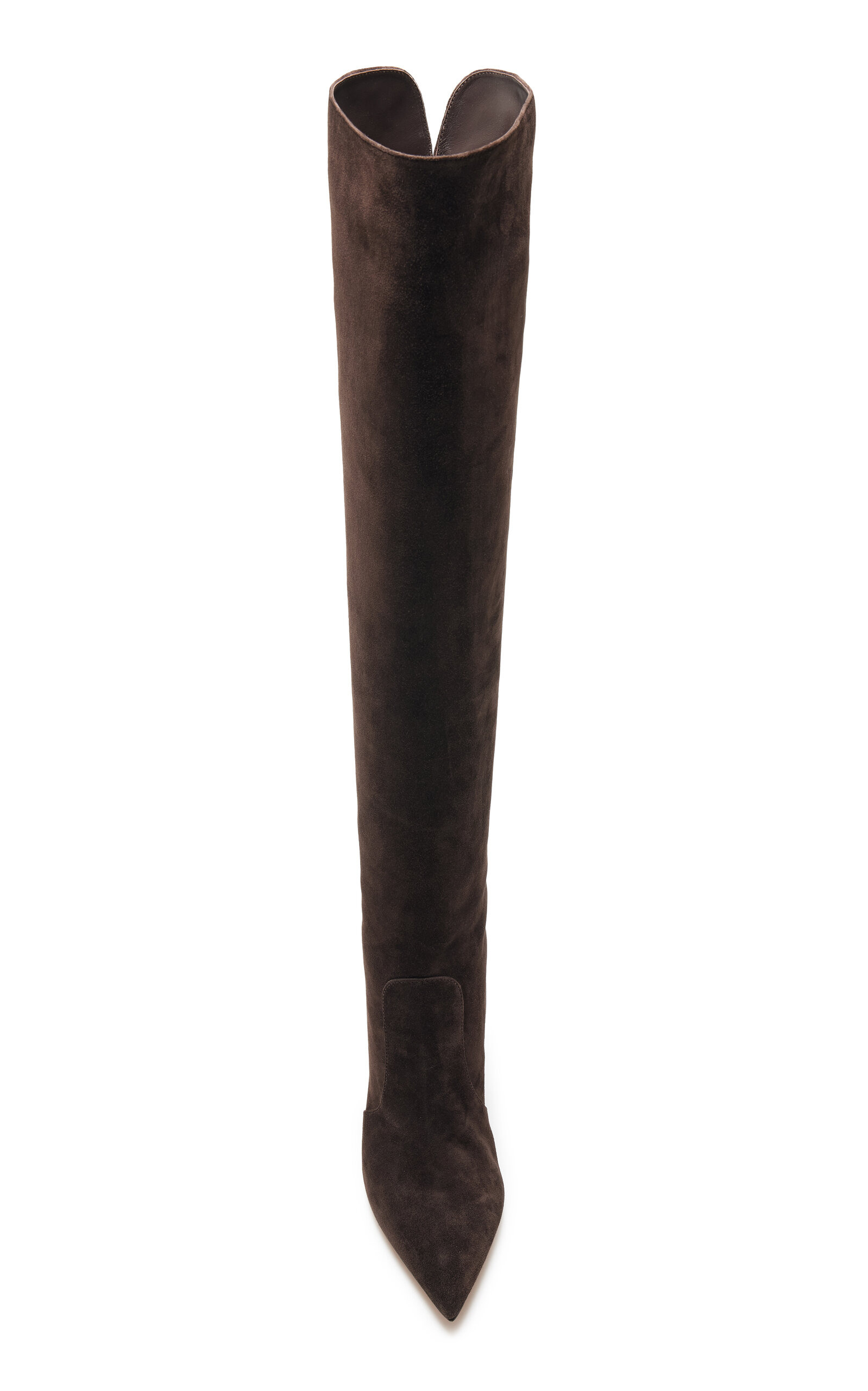 Hansen Cuissard Suede Over-The-Knee Boots brown - 3
