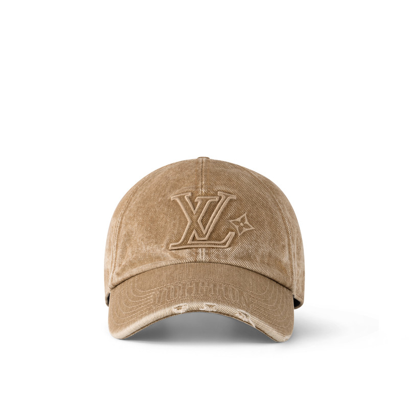 LV Denim Washed Cap 1