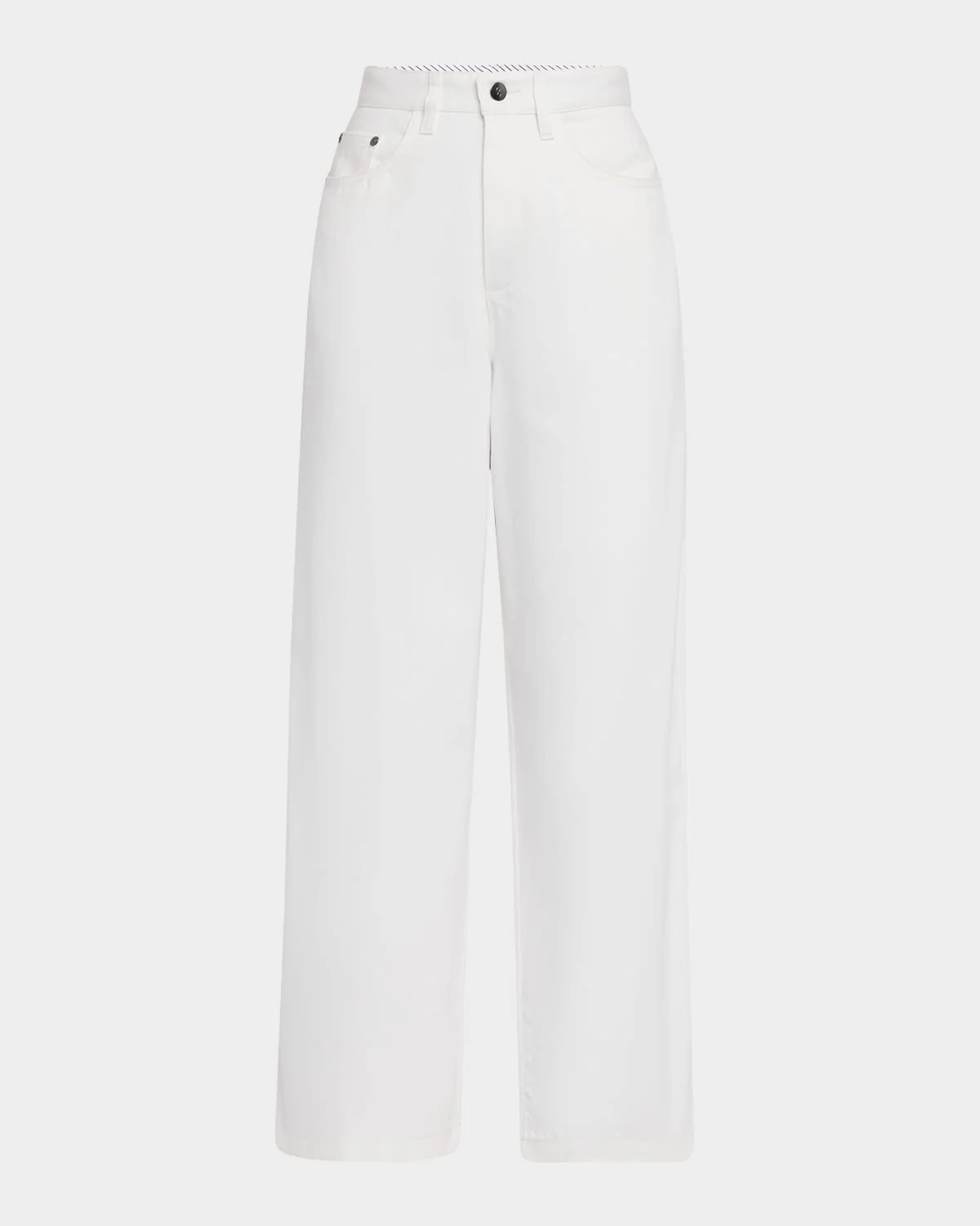 Massive Wide-Leg Denim Pants - 1