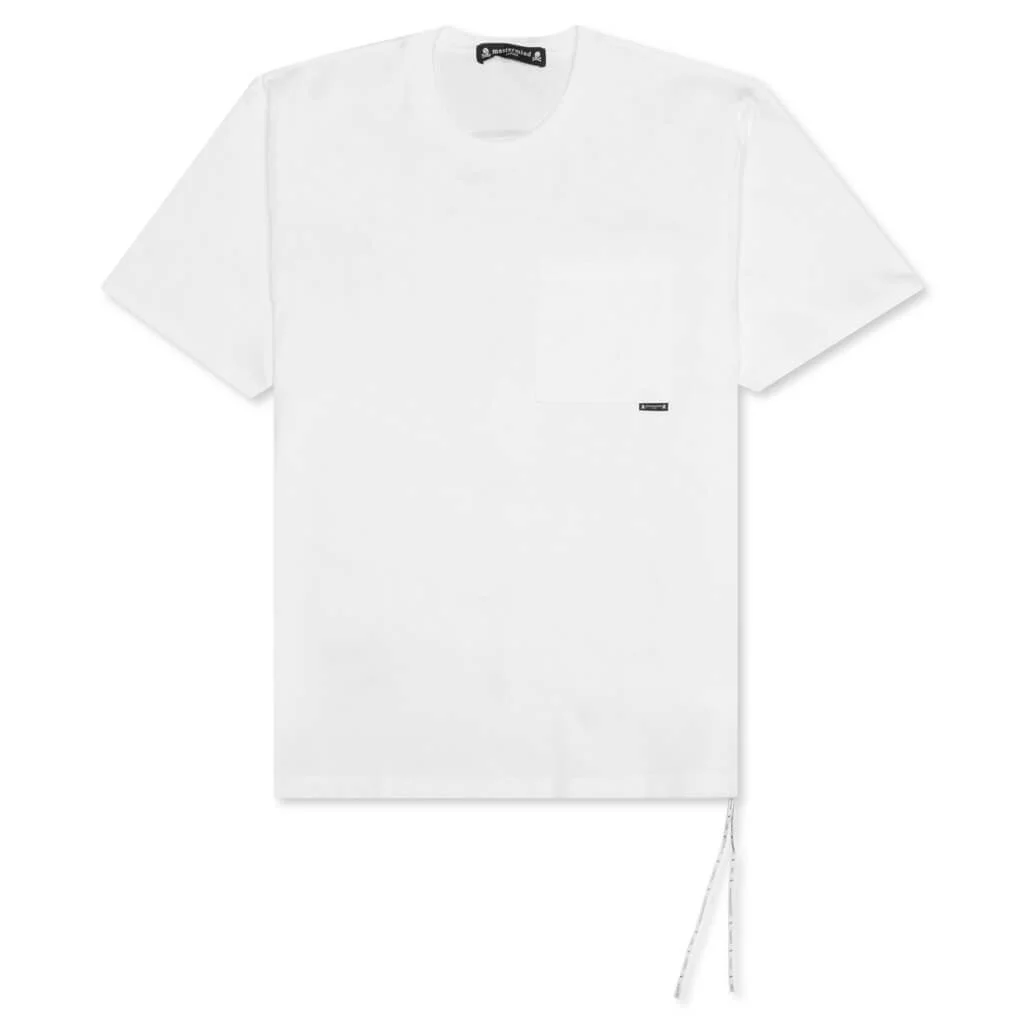 MASTERMIND JAPAN CIRCLE LOGO T-SHIRT - WHITE - 1