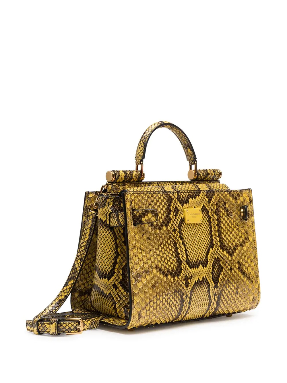 Sicily snake-print tote bag - 2