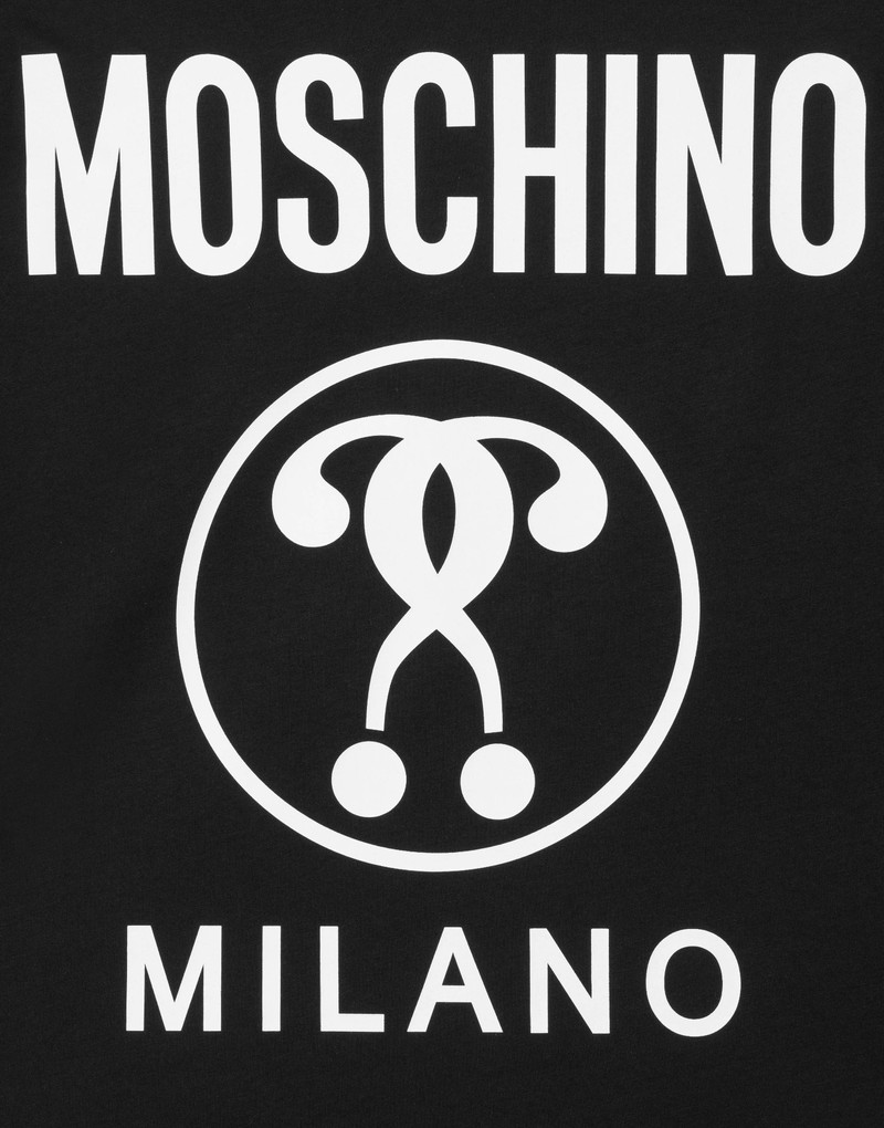 DOUBLE QUESTION MARK JERSEY T-SHIRT 4