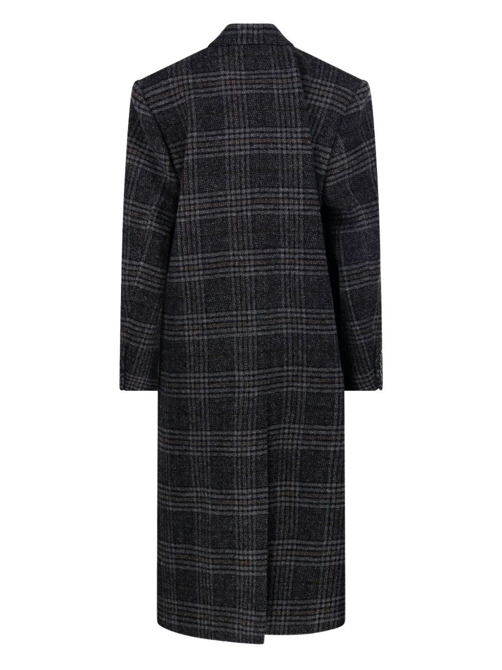 Checked coat - 3