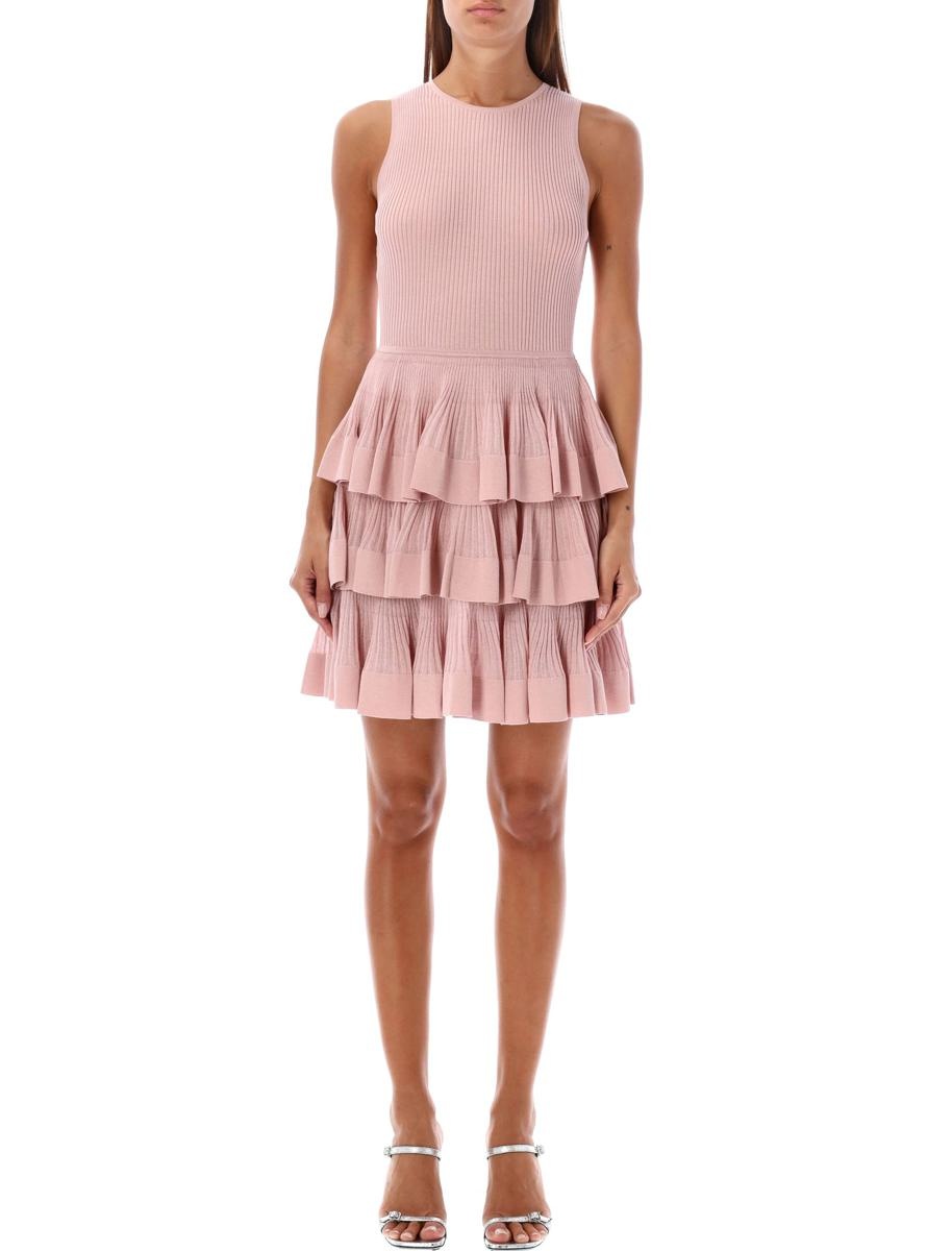 Zimmermann Ruffle Knit Mini Dress - 1