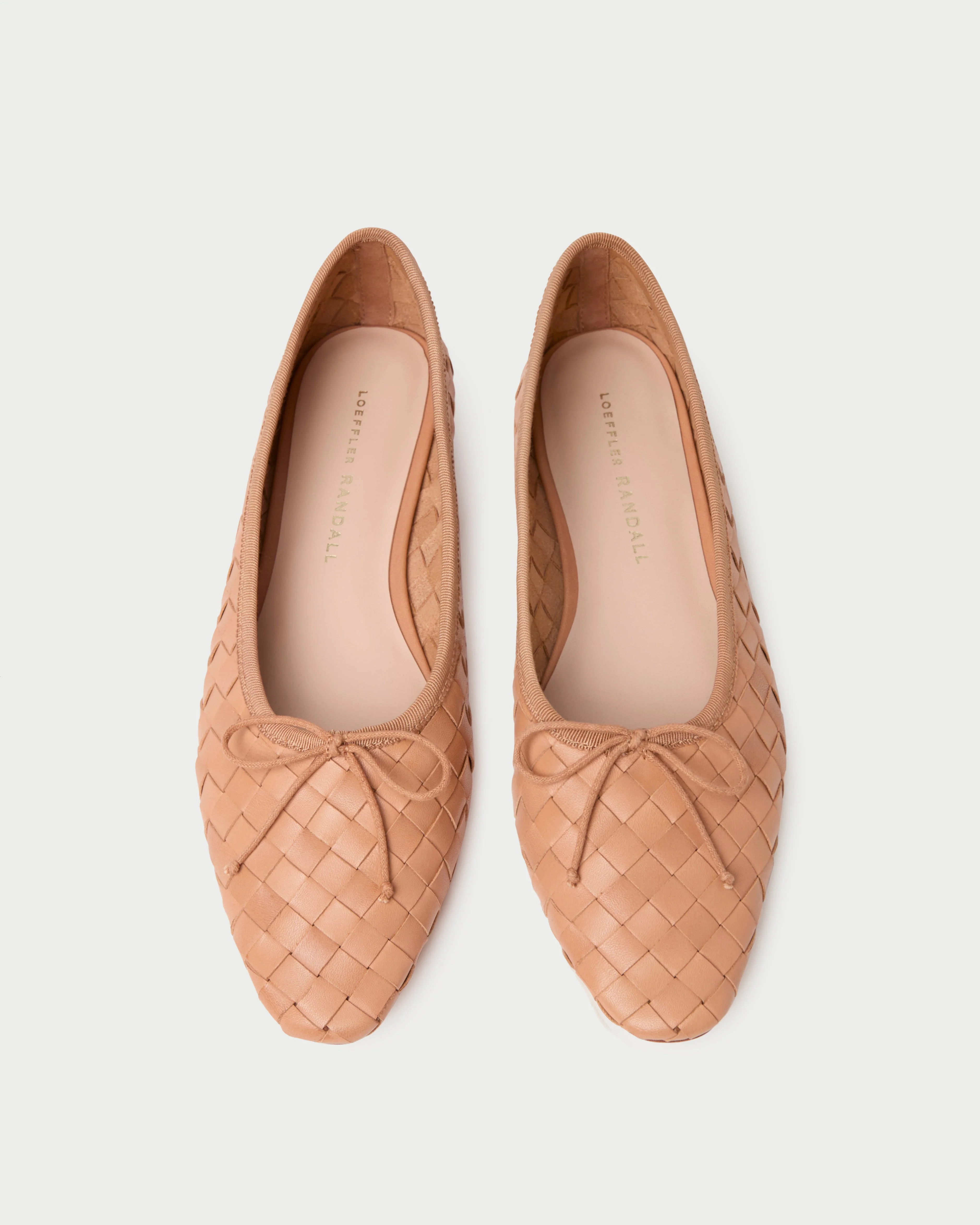 Landry Honey Woven Ballet Flat - 1