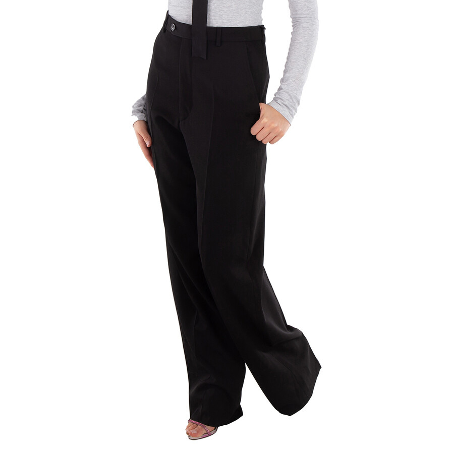 Balenciaga Ladies Baggy Tailored Trousers - 3