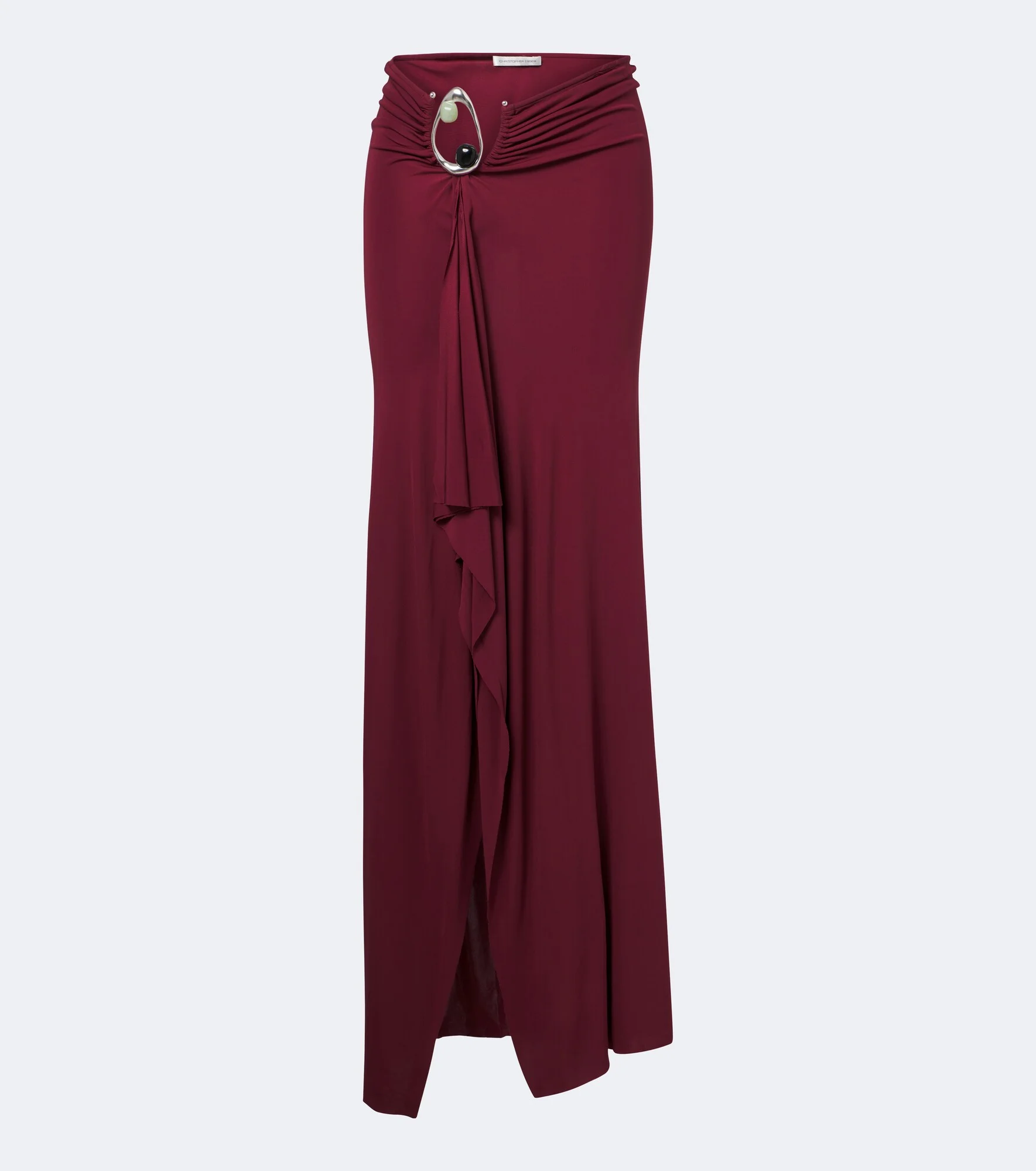 Orica Crystal gathered jersey maxi skirt - 1