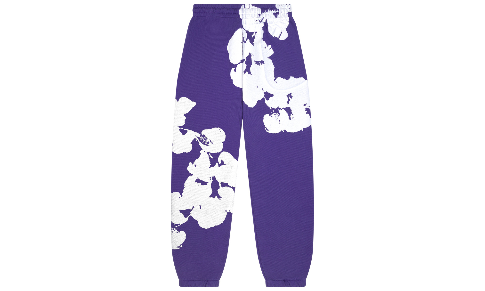 Big Cotton Wreath Sweatpants "Purple" - 2