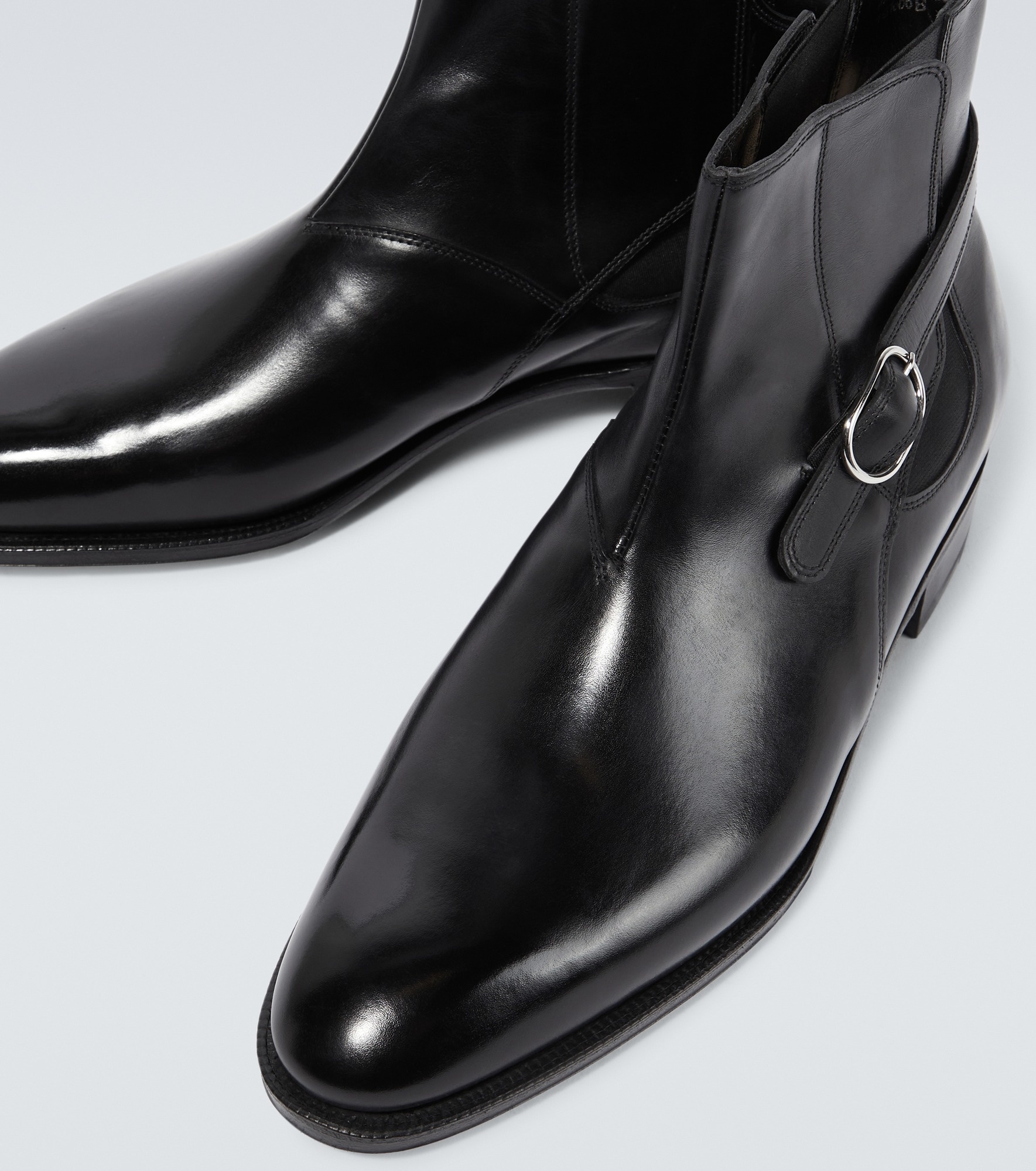 Masons leather Chelsea boots - 3