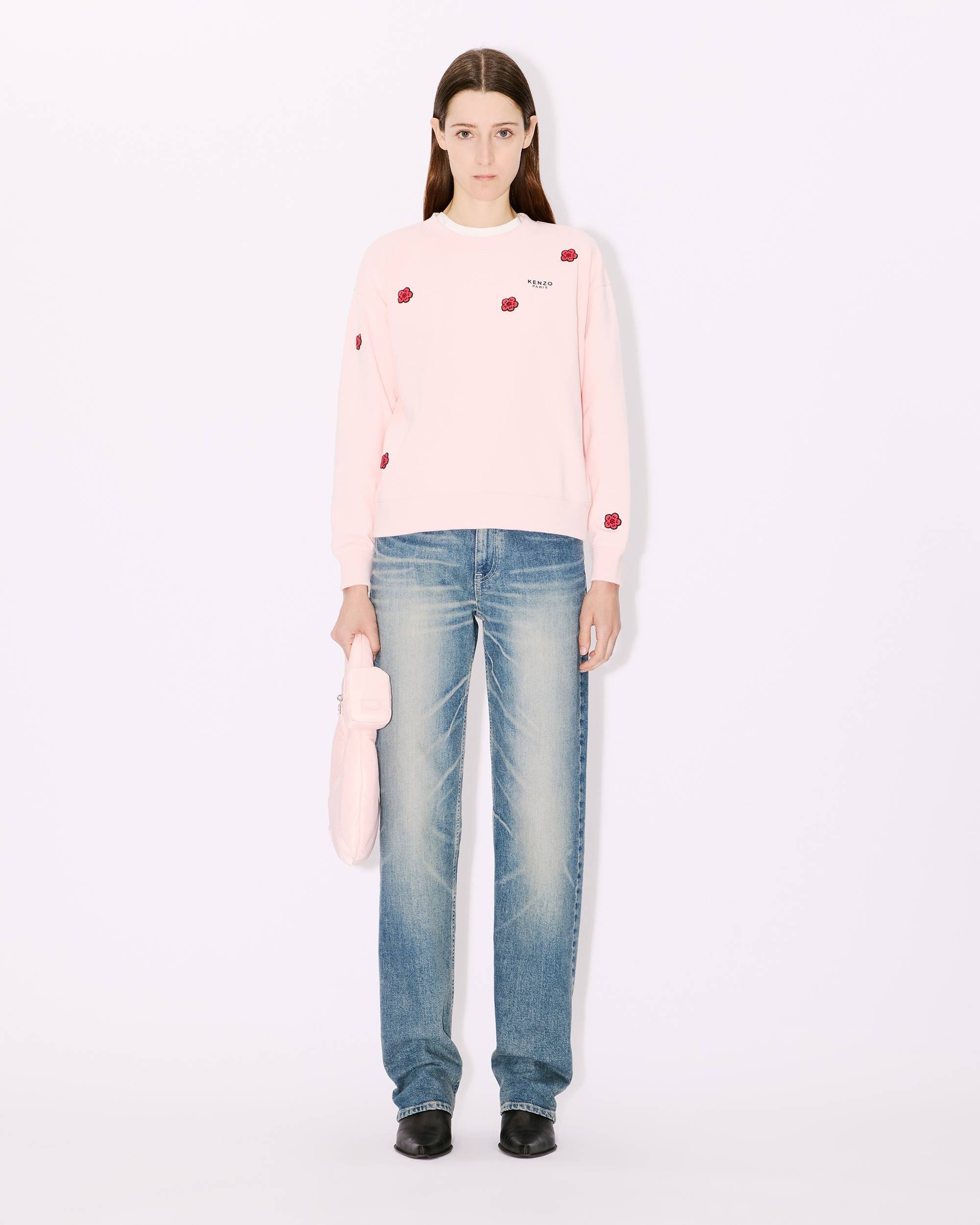 'Boke Flower' classic embroidered sweatshirt - 5