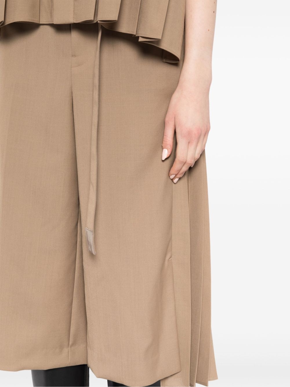 pleated tailored trousers - 5