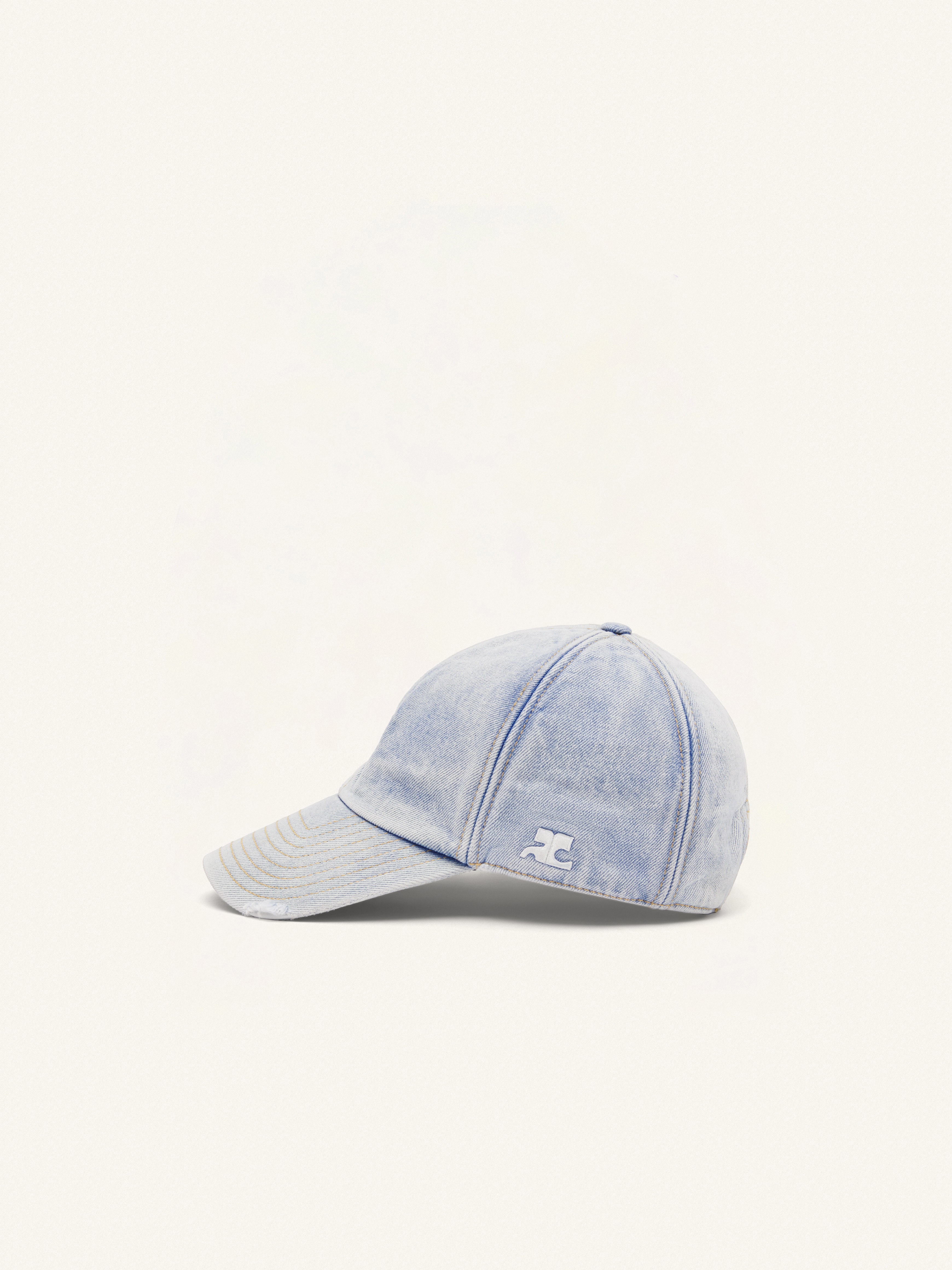 SIGNATURE BLUE DENIM CAP - 2