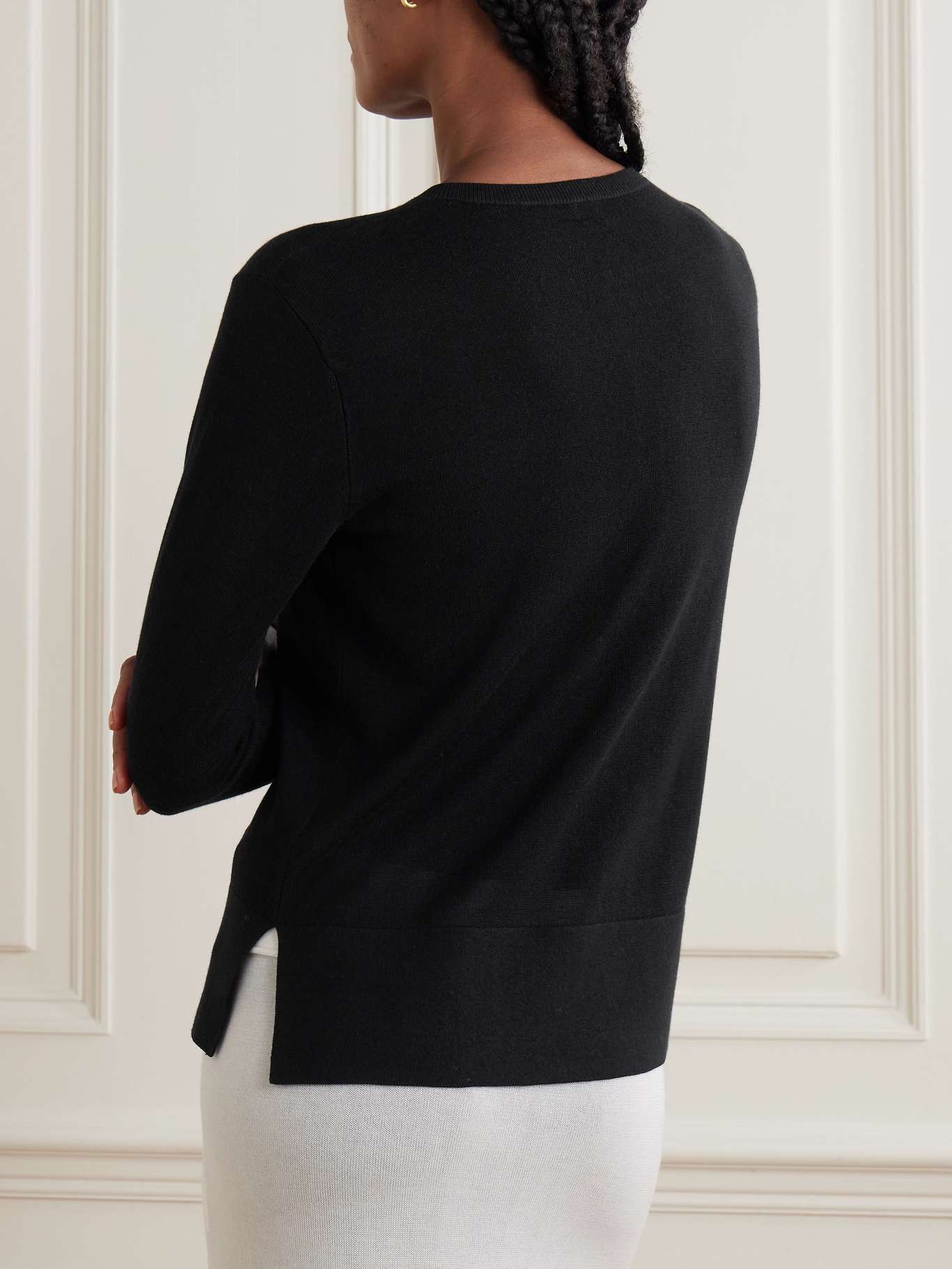Lyocell-blend cardigan Black - 4