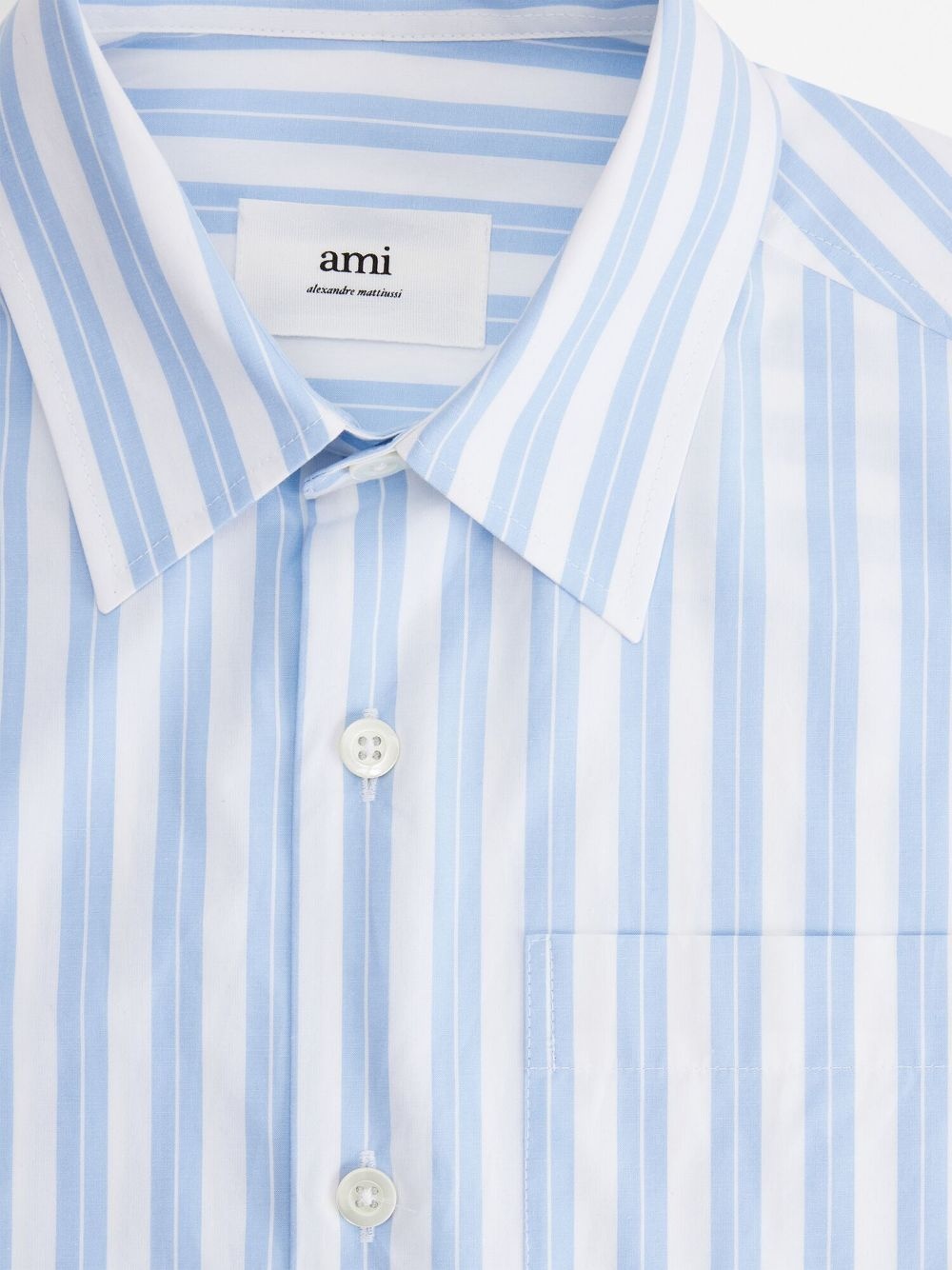 striped cotton shirt - 6