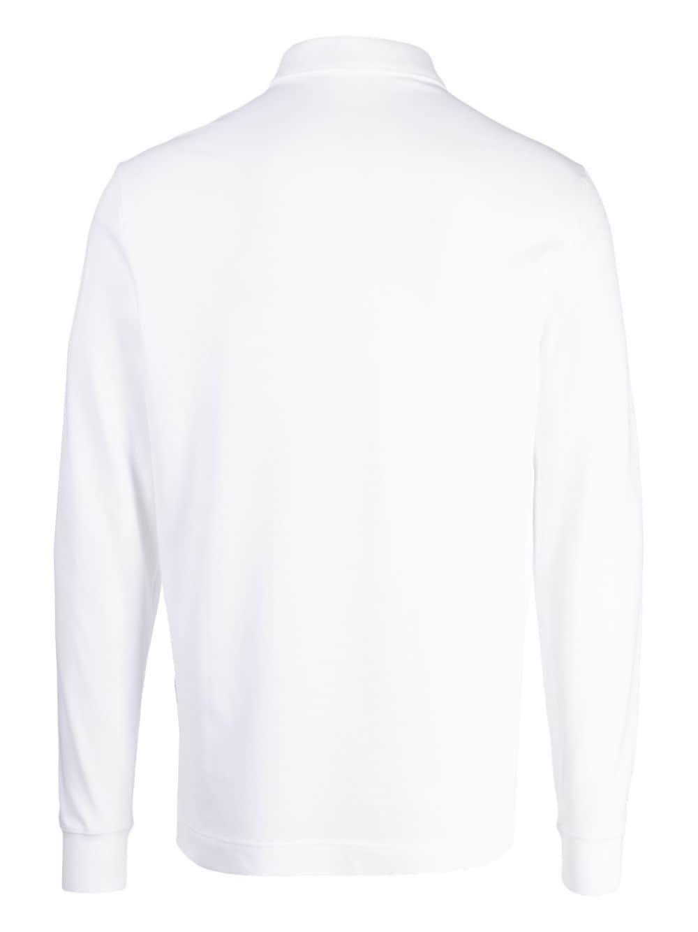 Smart Paris logo-patch polo shirt - 2