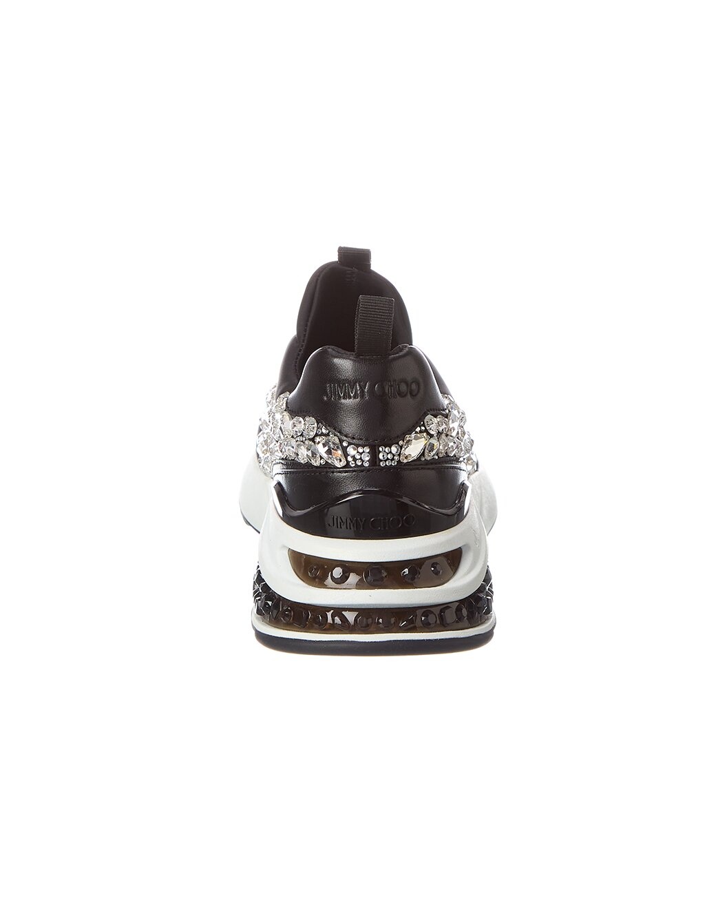 Jimmy Choo Memphis/F Neoprene & Leather Sneaker - 3