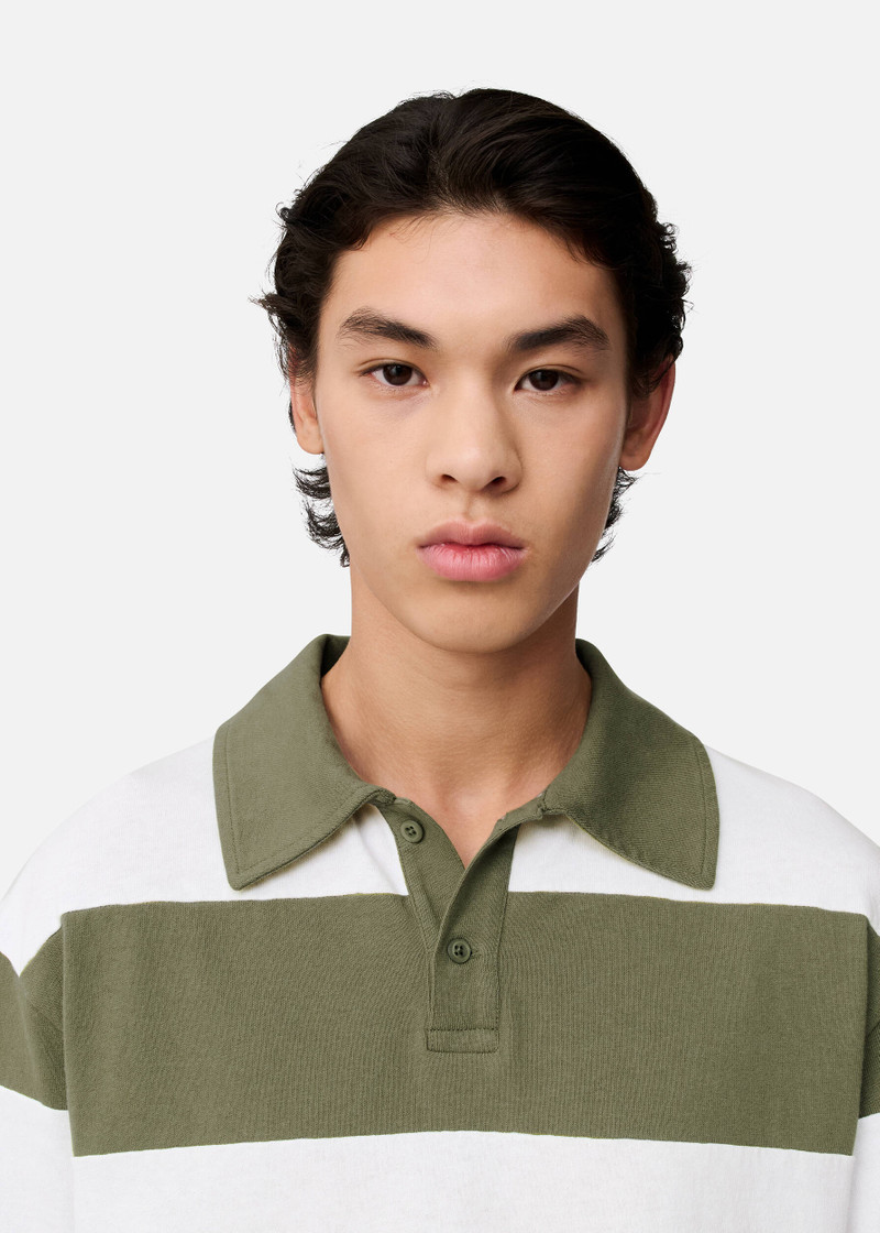 Striped Polo T-Shirt 5