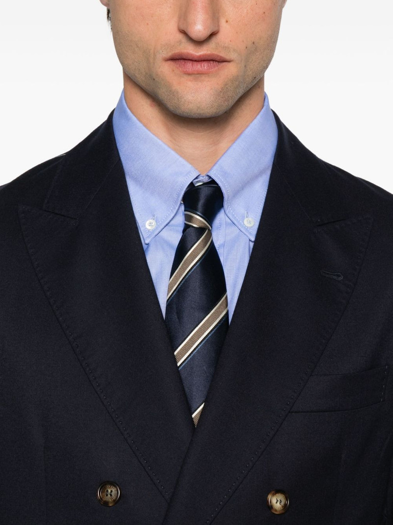 double-breasted cupro blazer 5