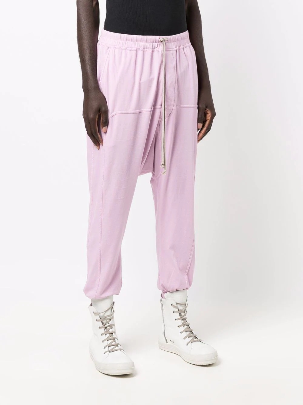 Prisoner drawstring track pants - 3