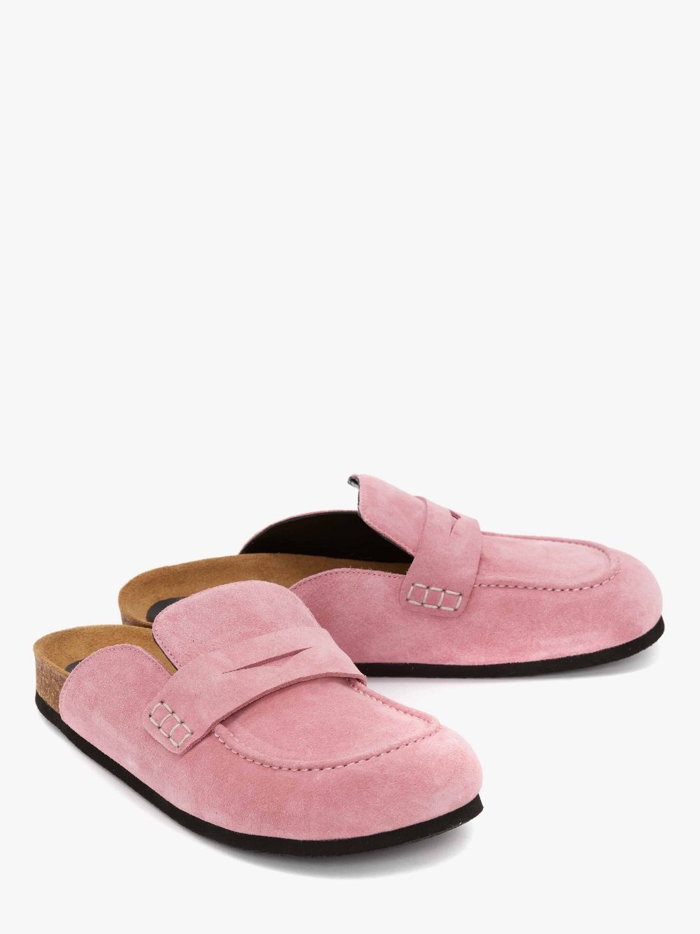 WOMEN'S SUEDE LOAFER MULES - 2