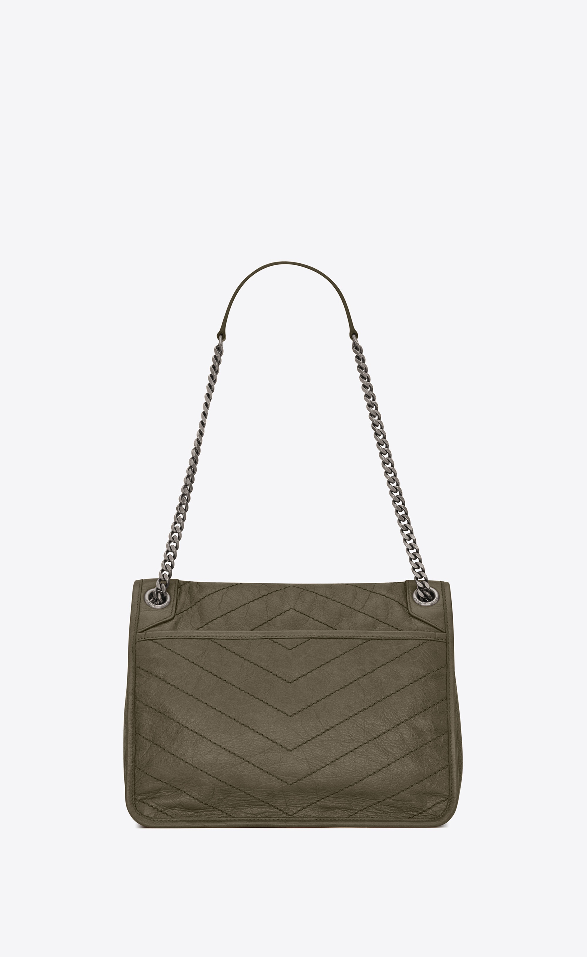 niki medium in quilted vintage crinkled leather - 3