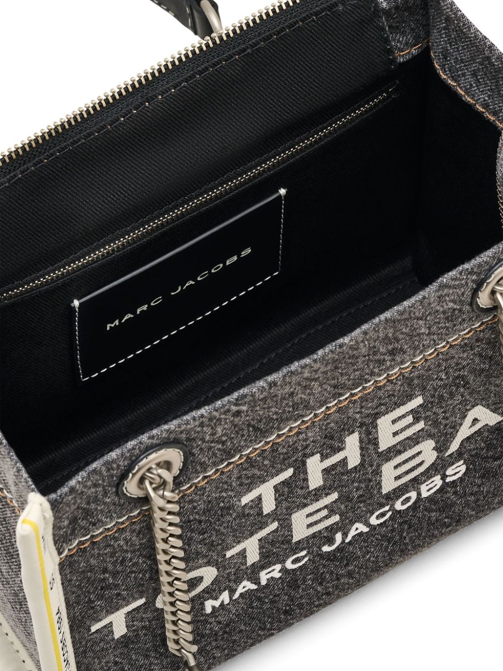 The Denim Chain Small Tote bag - 6