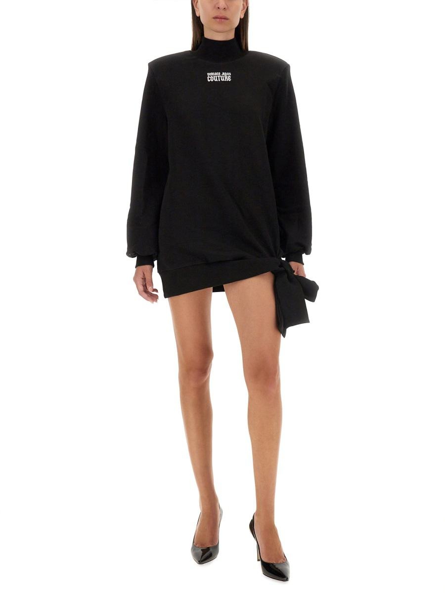 Versace Jeans Couture Sweatshirt Dress With Logo - 2