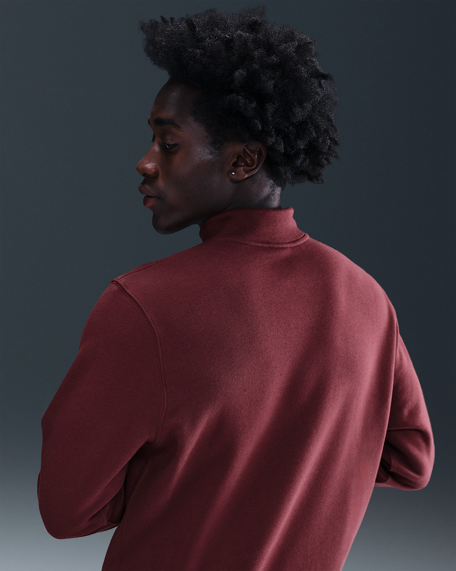 Nike Sportswear Club Men's 1/2-Zip Fleece Top - 2