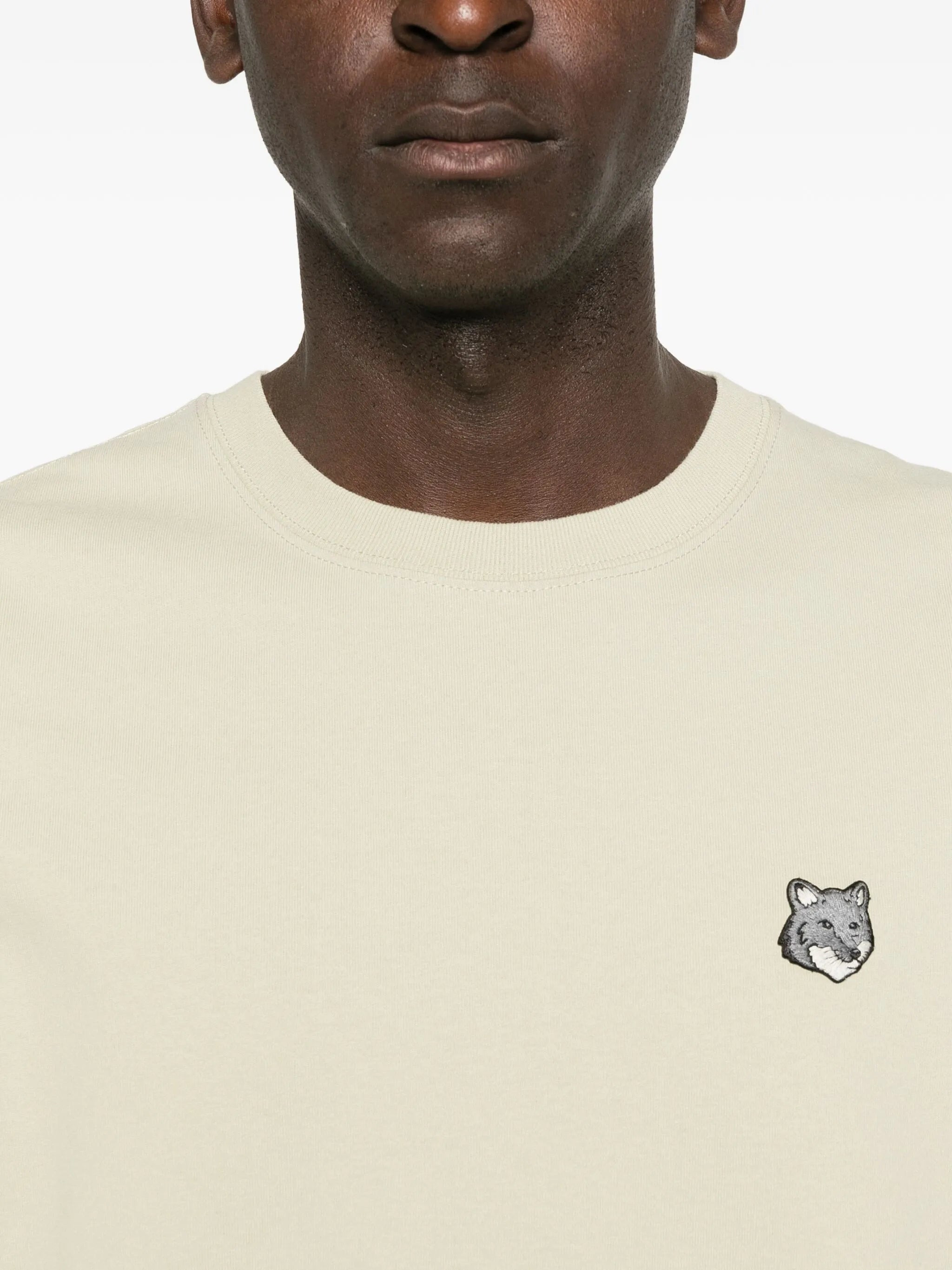 Maison Kitsuné Fox-patch T-shirt - 2