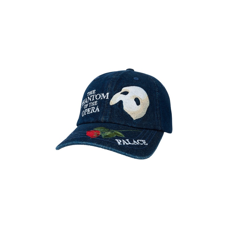 PHANTOM OF THE OPERA 6-PANEL STONEWASH DENIM - 1