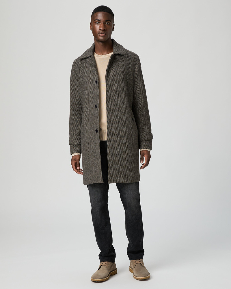 Brunetti Herringbone Coat 1