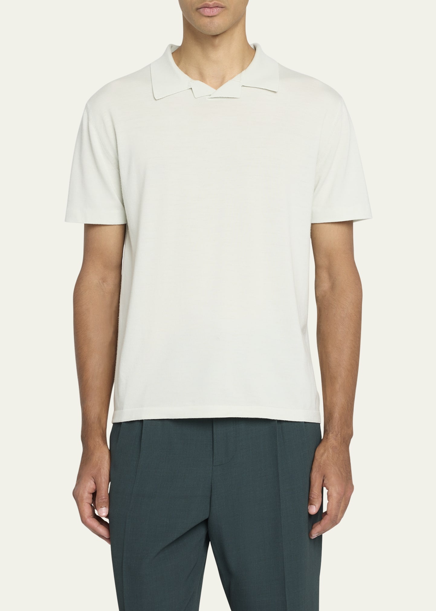 Men's Mauro Wool Polo Shirt - 4