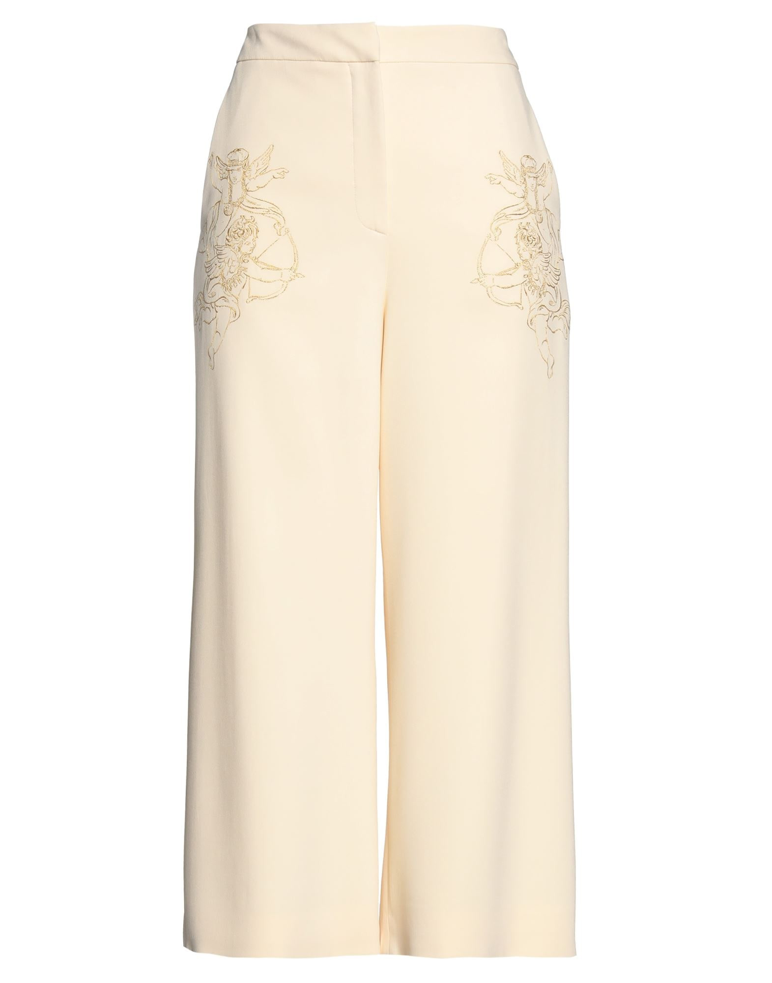 Beige Women's Casual Pants - 1