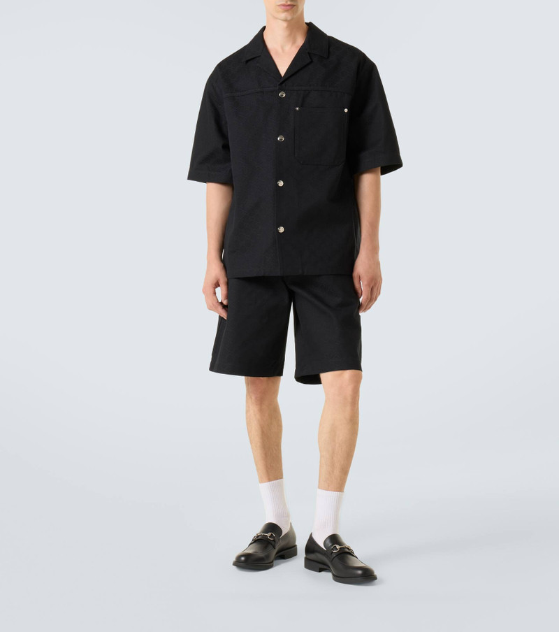 GUCCI GG cotton jacquard shorts outlook