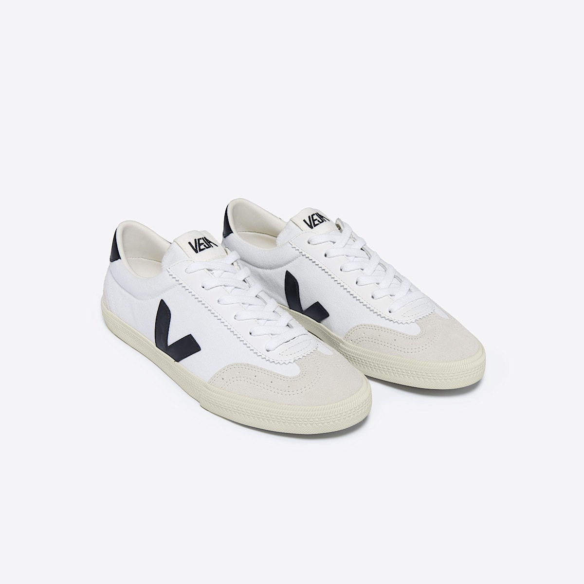VOLLEY CANVAS WHITE BLACK - 2