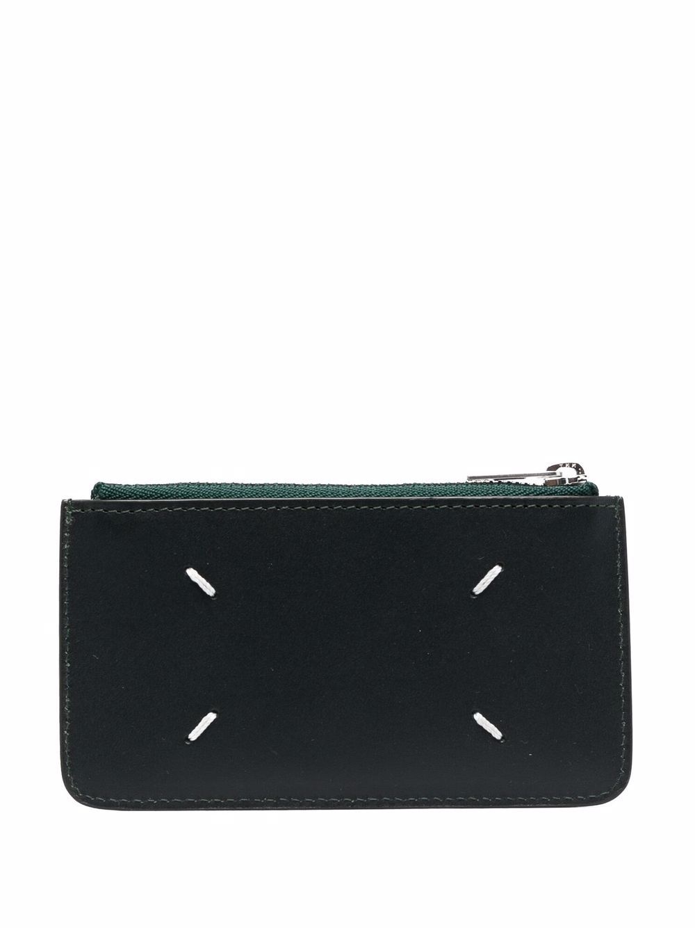 logo zipped wallet - 1