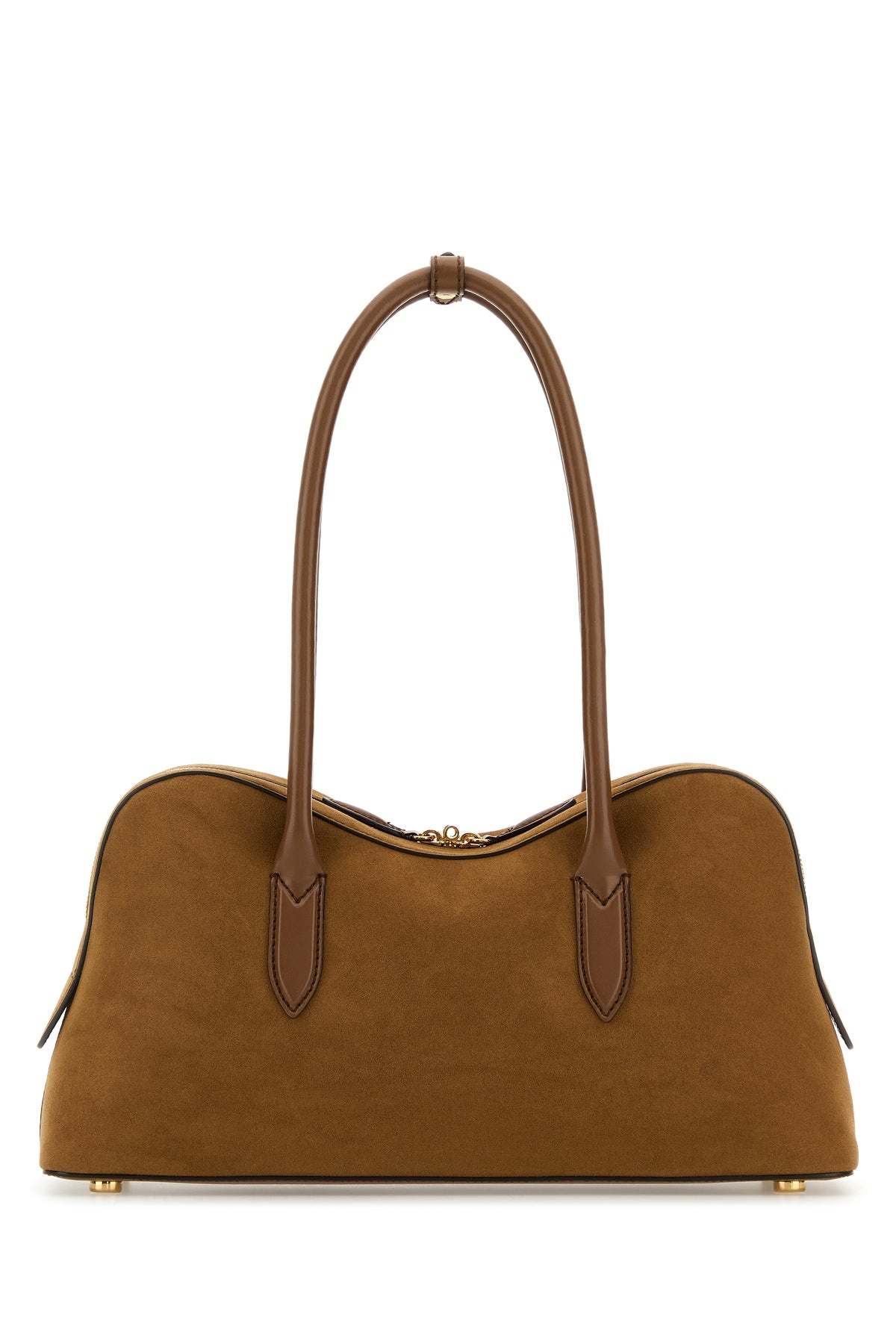 Camel suede alter mat Ryder shoulder bag - 3