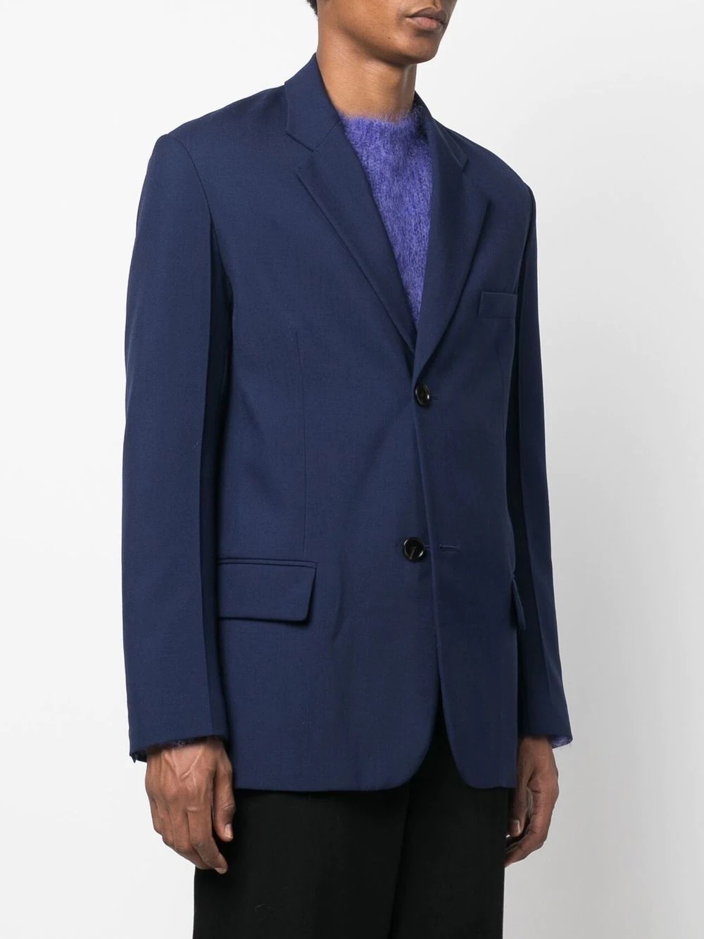 Tropical wool blazer - 3