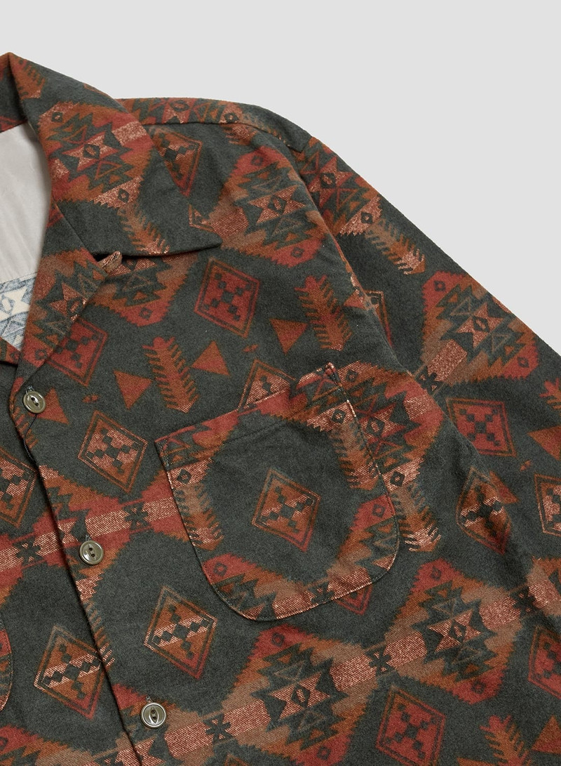 Nigel Cabourn Jelado Westcoast Shirt Native Olive outlook