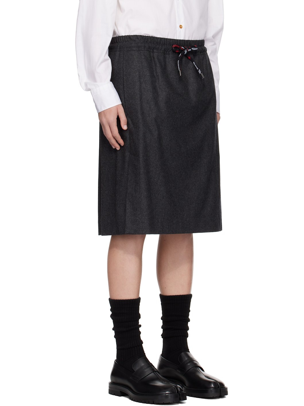 Gray Kilt Skirt - 2