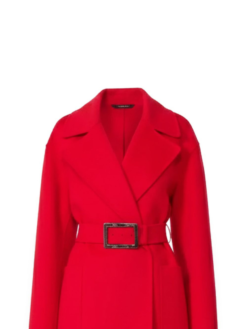 Sportmax belt coat outlook