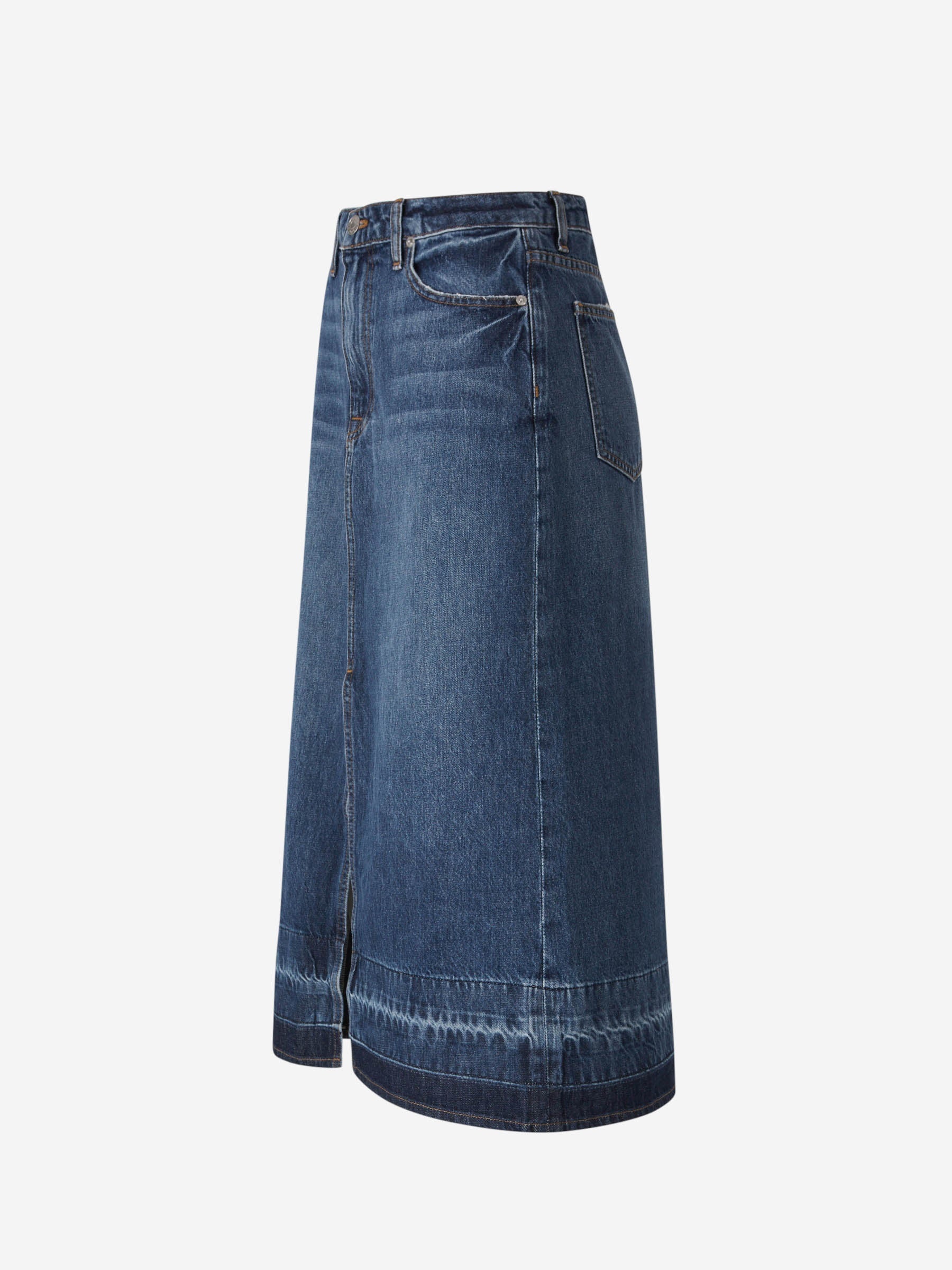 DENIM MIDI SKIRT - 2