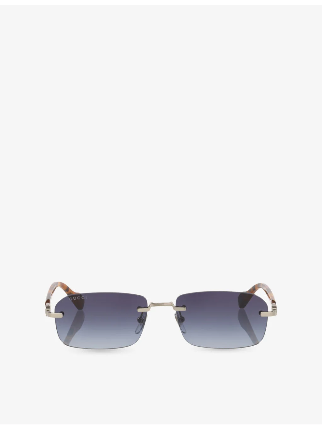 GG1221S Rectangle-Frame Metal Sunglasses - 1