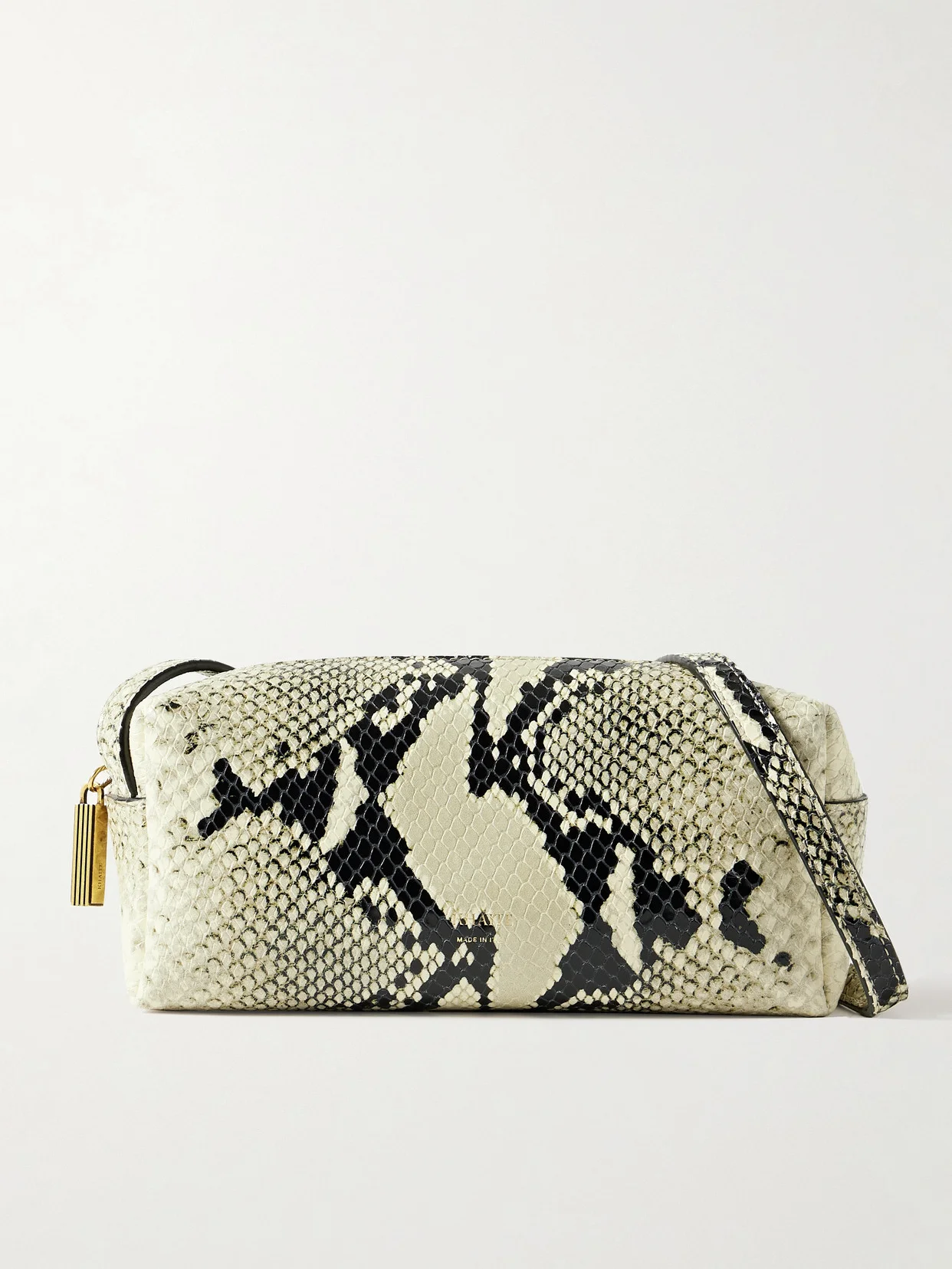 Kye Mini Snake-effect Shoulder Bag - 1