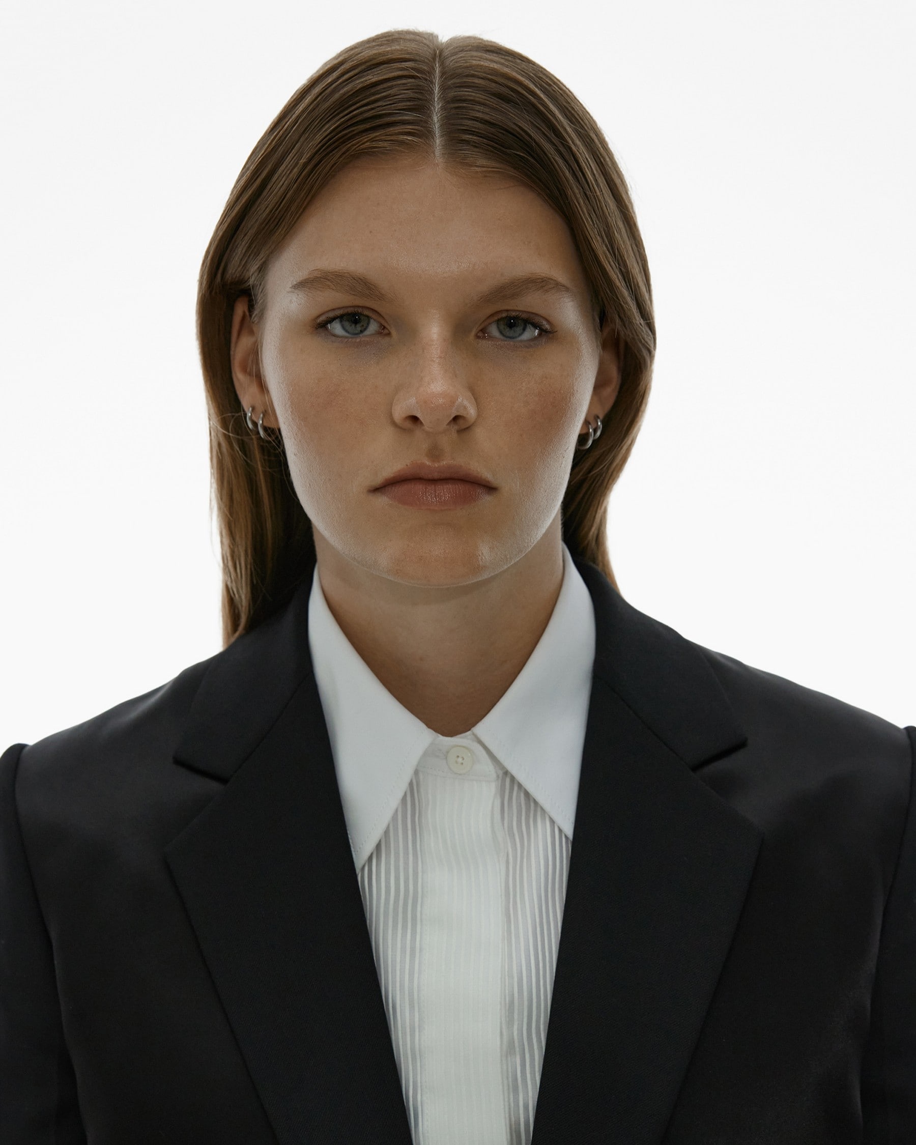 LAYERED CUT-OUT BLAZER - 7